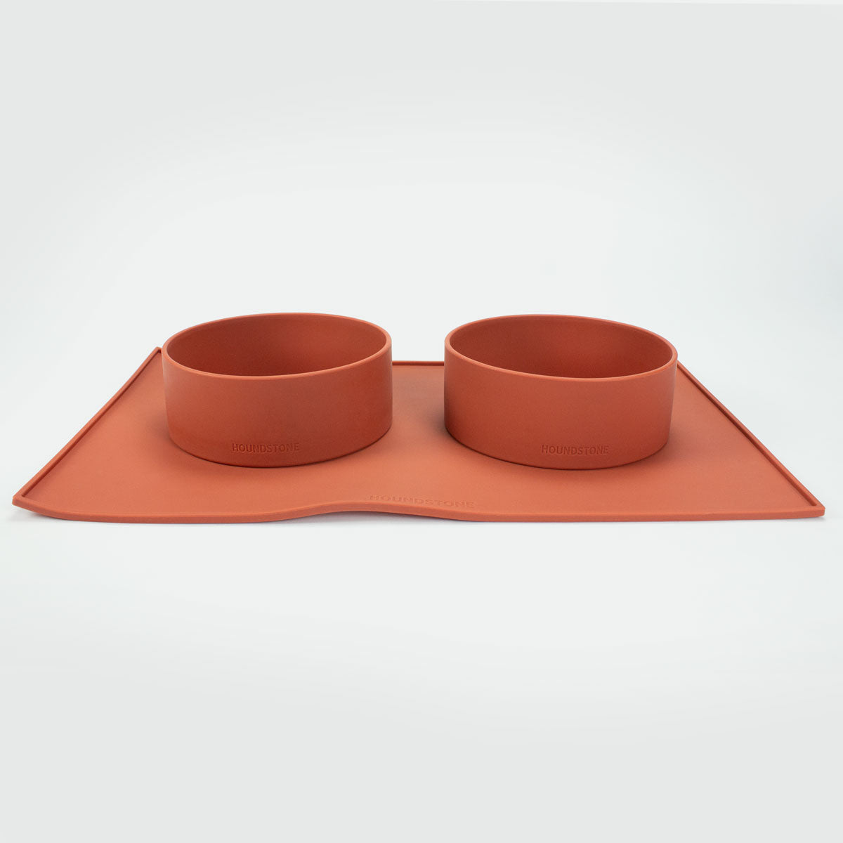 silicone dog bowl terracotta