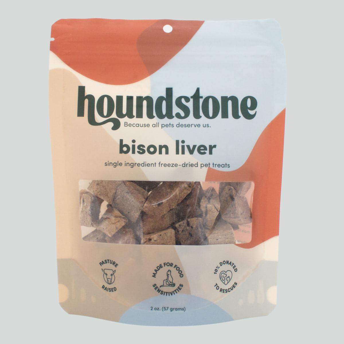 Bison Liver Dog Treats – Freeze-Dried