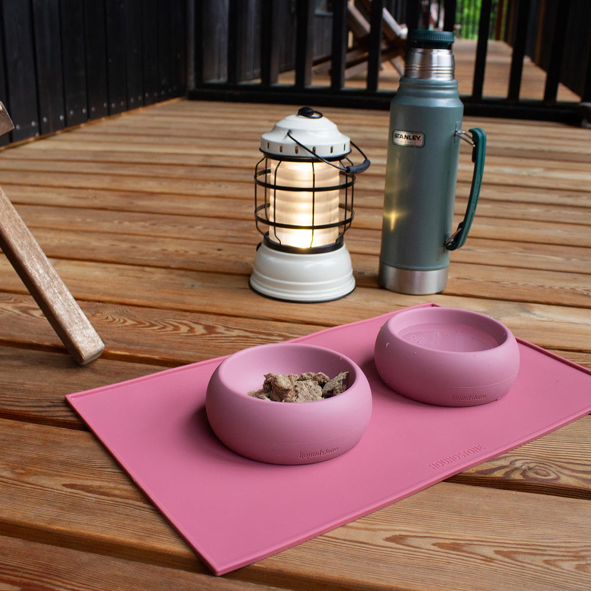 best dog bowls silicone dog feeding mat and bowls in rose color