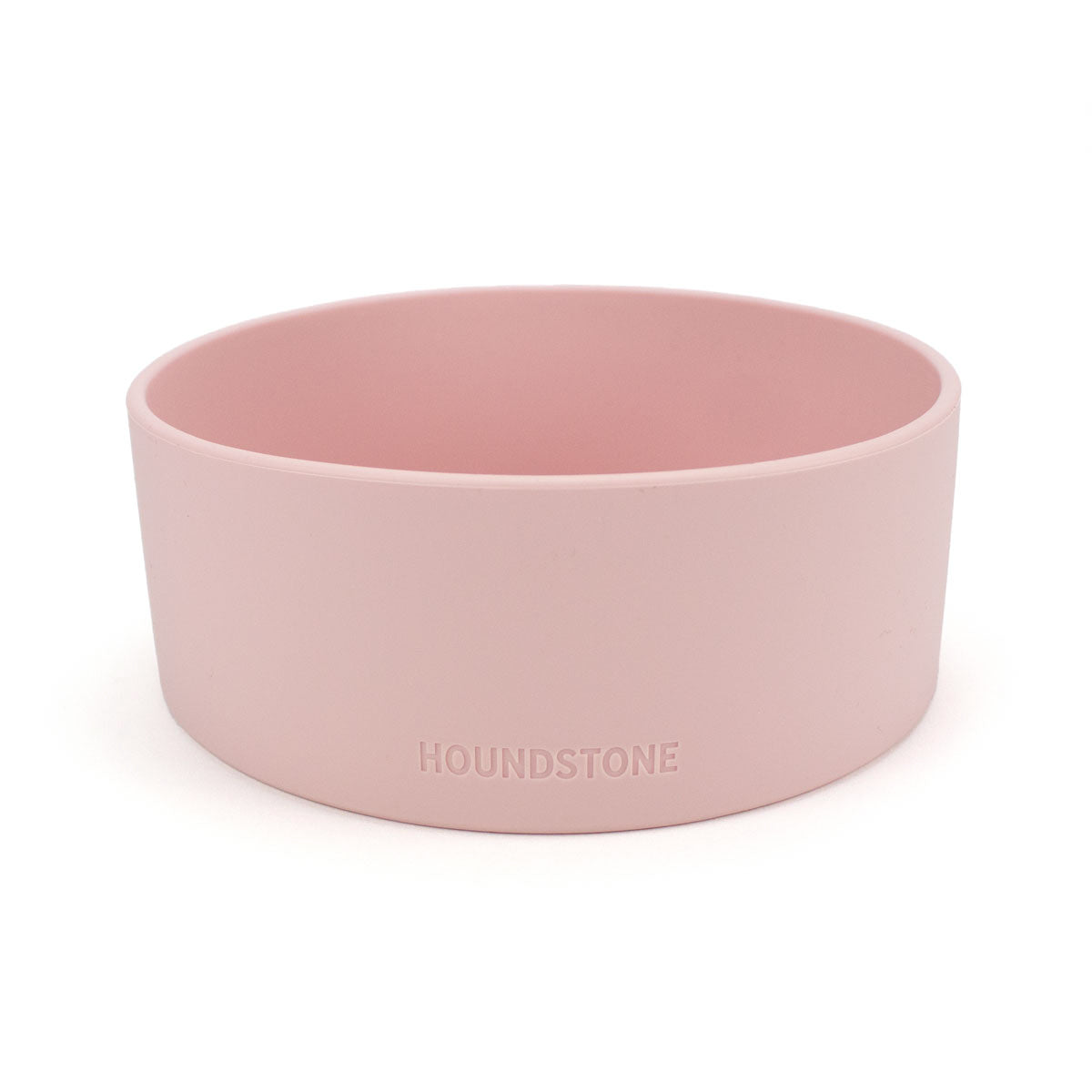 houndstone silicone dog food bowl in pink