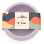 Houndstone Coquito dog food bowl in Mauve