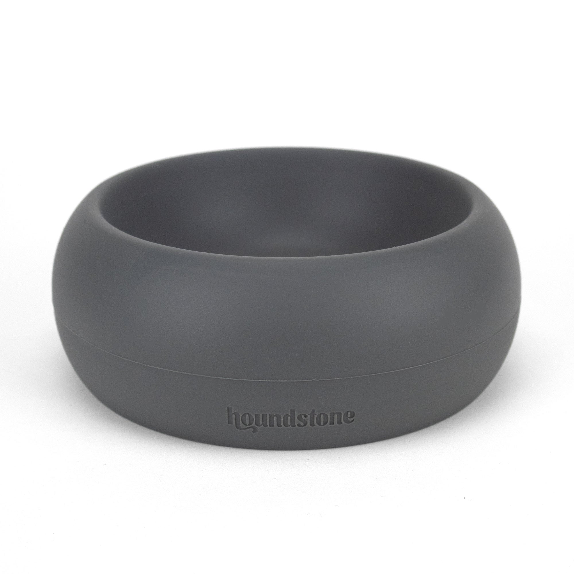 houndstone small dog bowl, charcoal