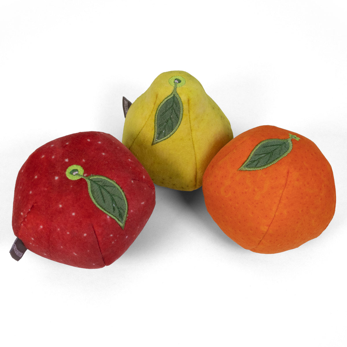 Orange Dog Ball Toy, 2-in-1, with Tennis Ball Inside