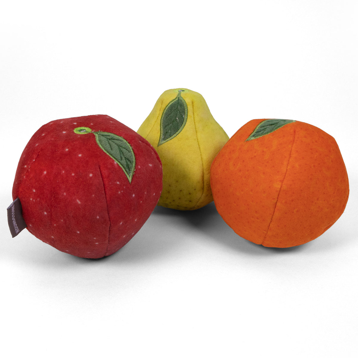 Orange Dog Ball Toy, 2-in-1, with Tennis Ball Inside