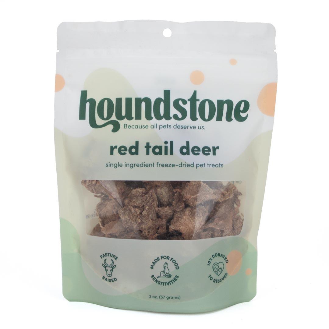 New Zealand Red Tail Deer Freeze-Dried Pet Treats, 2 oz
