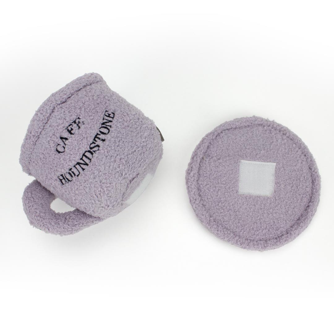 Cappuccino & Saucer: The Interactive Plush Dog Toy Duo