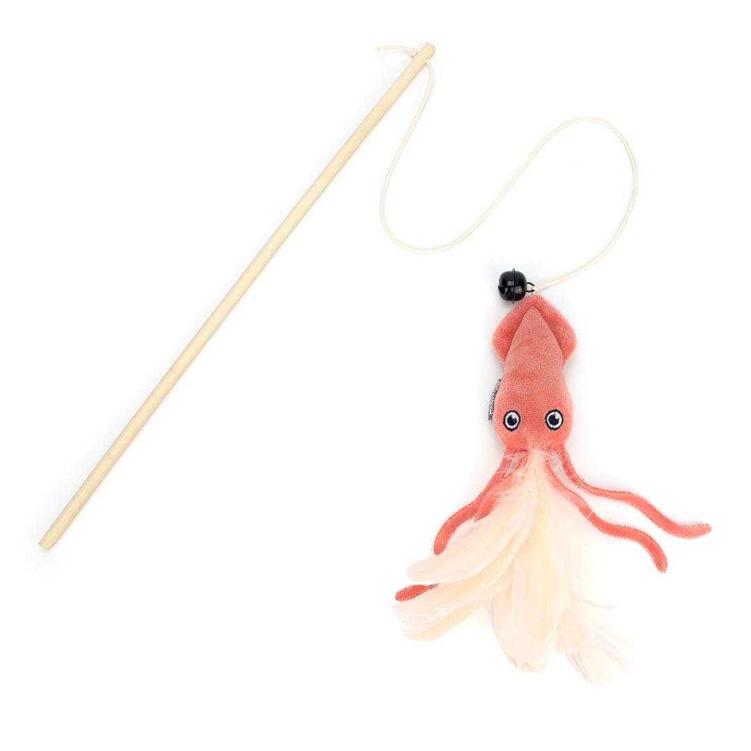 Squid Inspired Interactive Cat Toy
