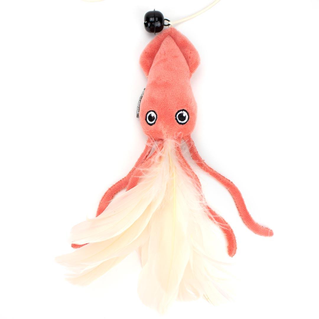 Squid Inspired Interactive Cat Toy
