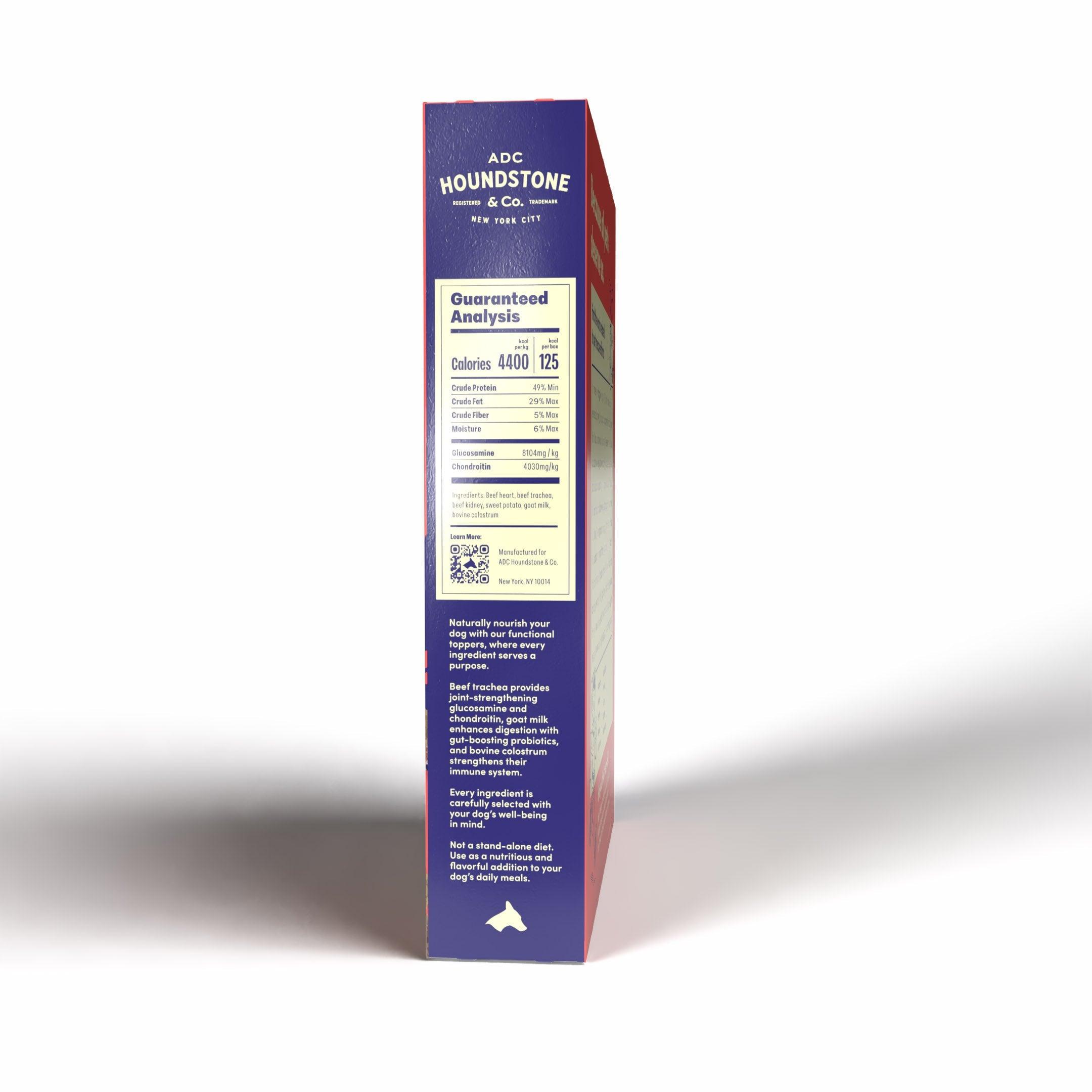 freeze dried dog food topper joint health formula