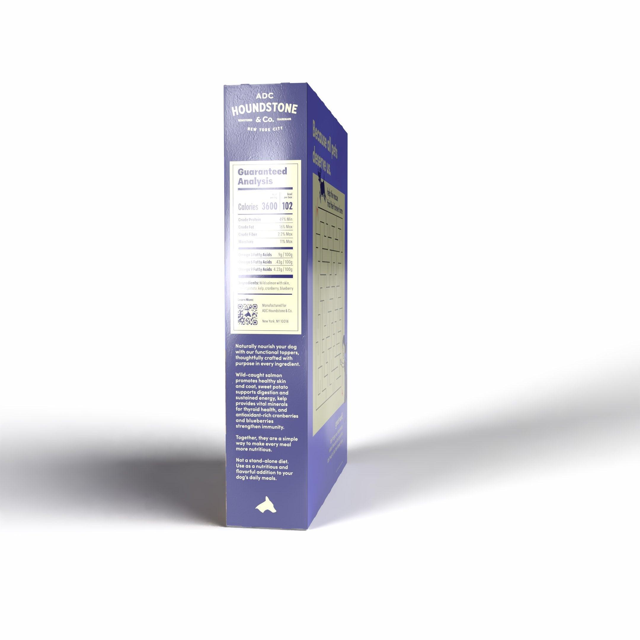 freeze dried dog food topper skin and coat formula