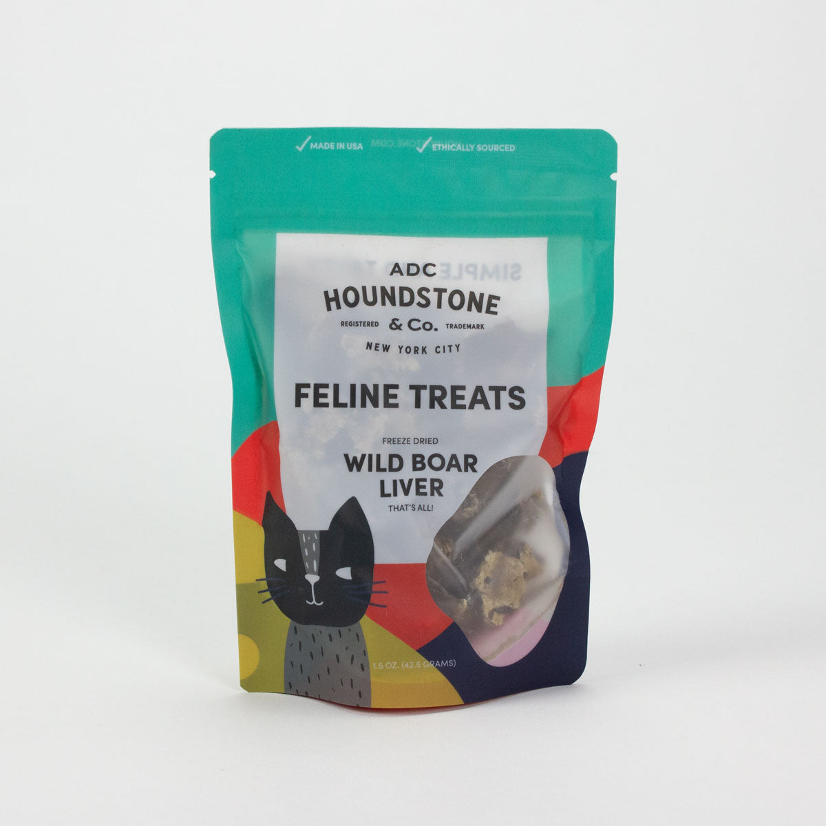 Wild Boar Liver Freeze Dried Cat Treats 1.5 oz