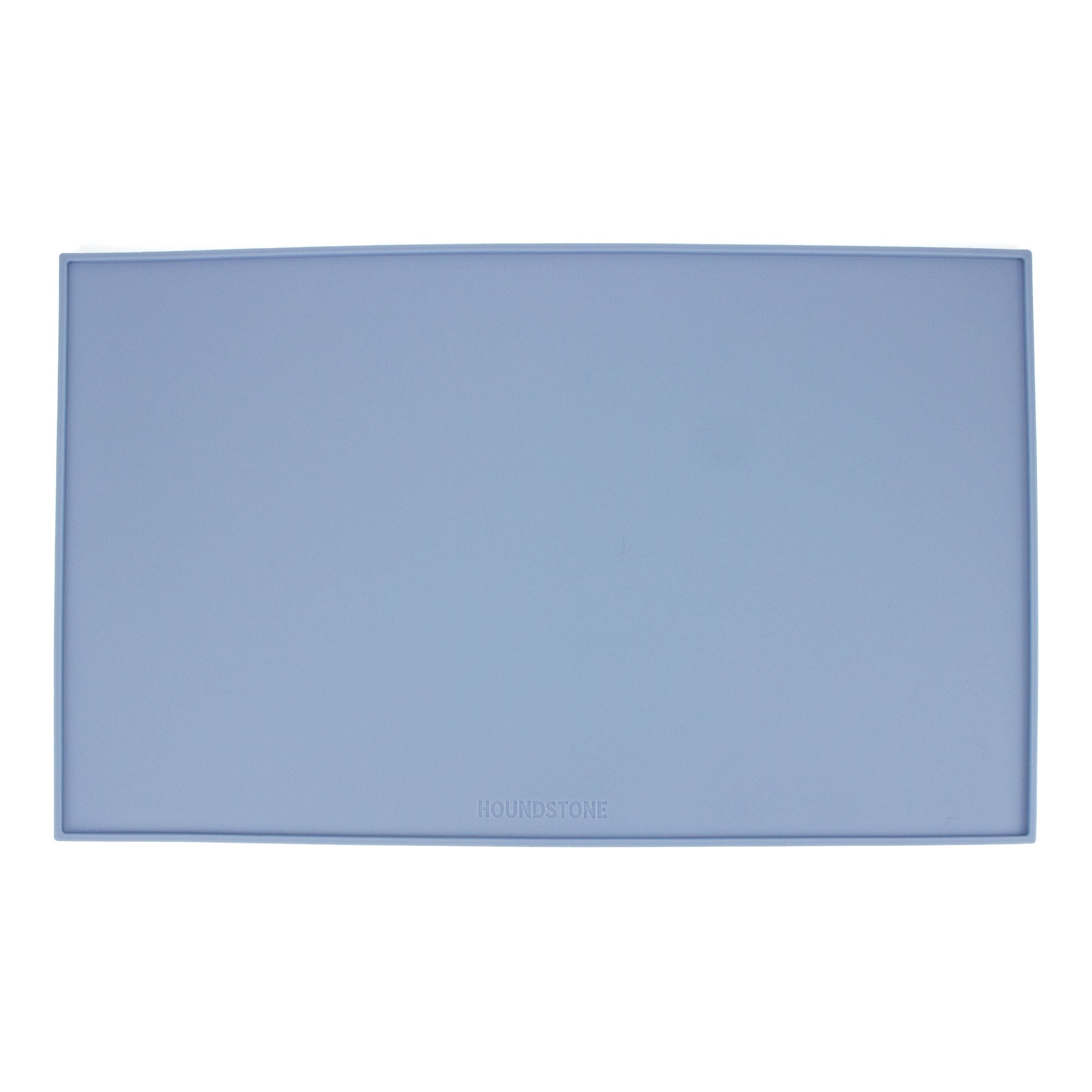 Silicone Dog Bowl Mat, Sky Blue
