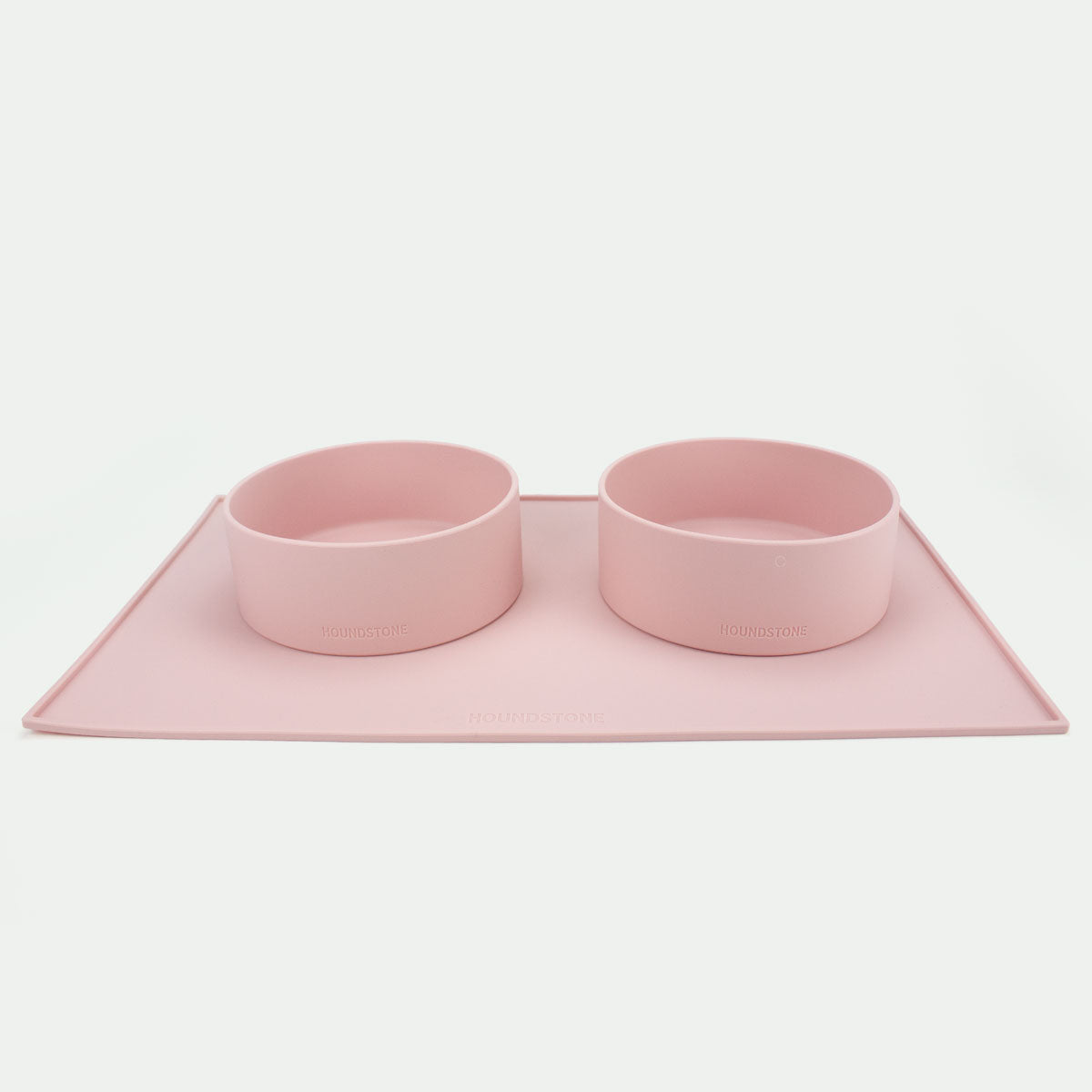 Food Grade Silicone Dog Bowl - Pink, 4.5 Cups Volume, Dishwasher Safe, Non-Slip