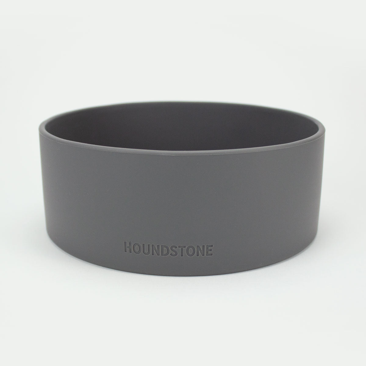 Food Grade Silicone Dog Bowl - Charcoal Grey, 4.5 Cups Volume, Dishwasher Safe, Non-Slip