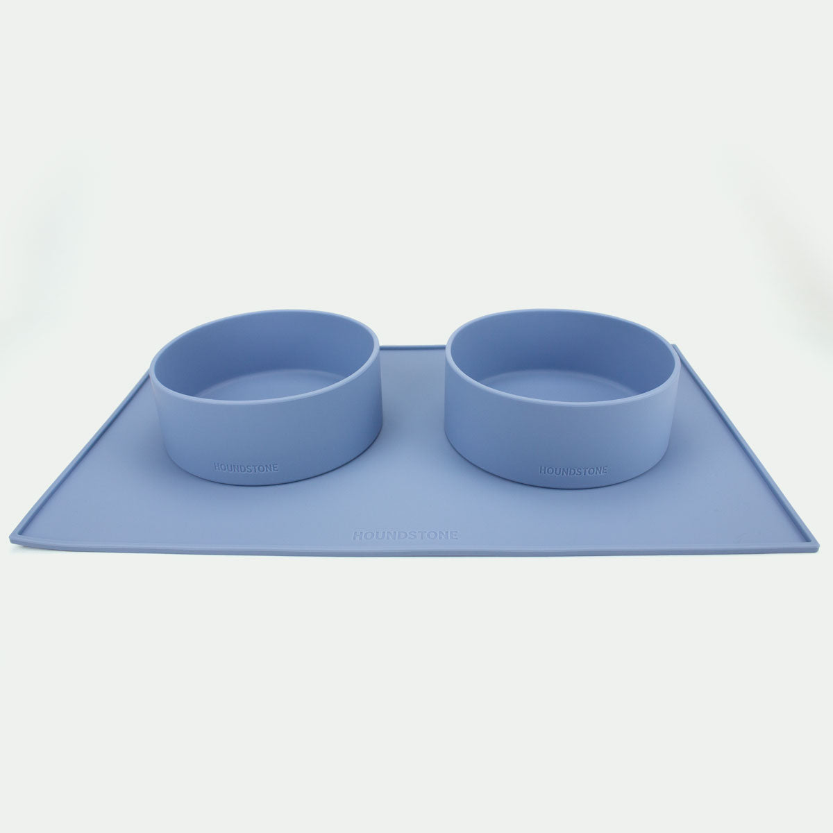 Silicone Pet Feeding Mat / Pet Placemat, Blue, Food Grade Silicone, Dishwasher Safe, Floor Protection From Spills, Dog/Cat