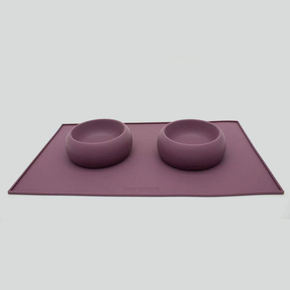 Houndstone Small 1 Cup Silicone Dog Bowl, Food Grade Silicone, BPA Free, Dishwasher Safe