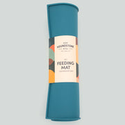 Houndstone silicone pet food mat in caribbean sea