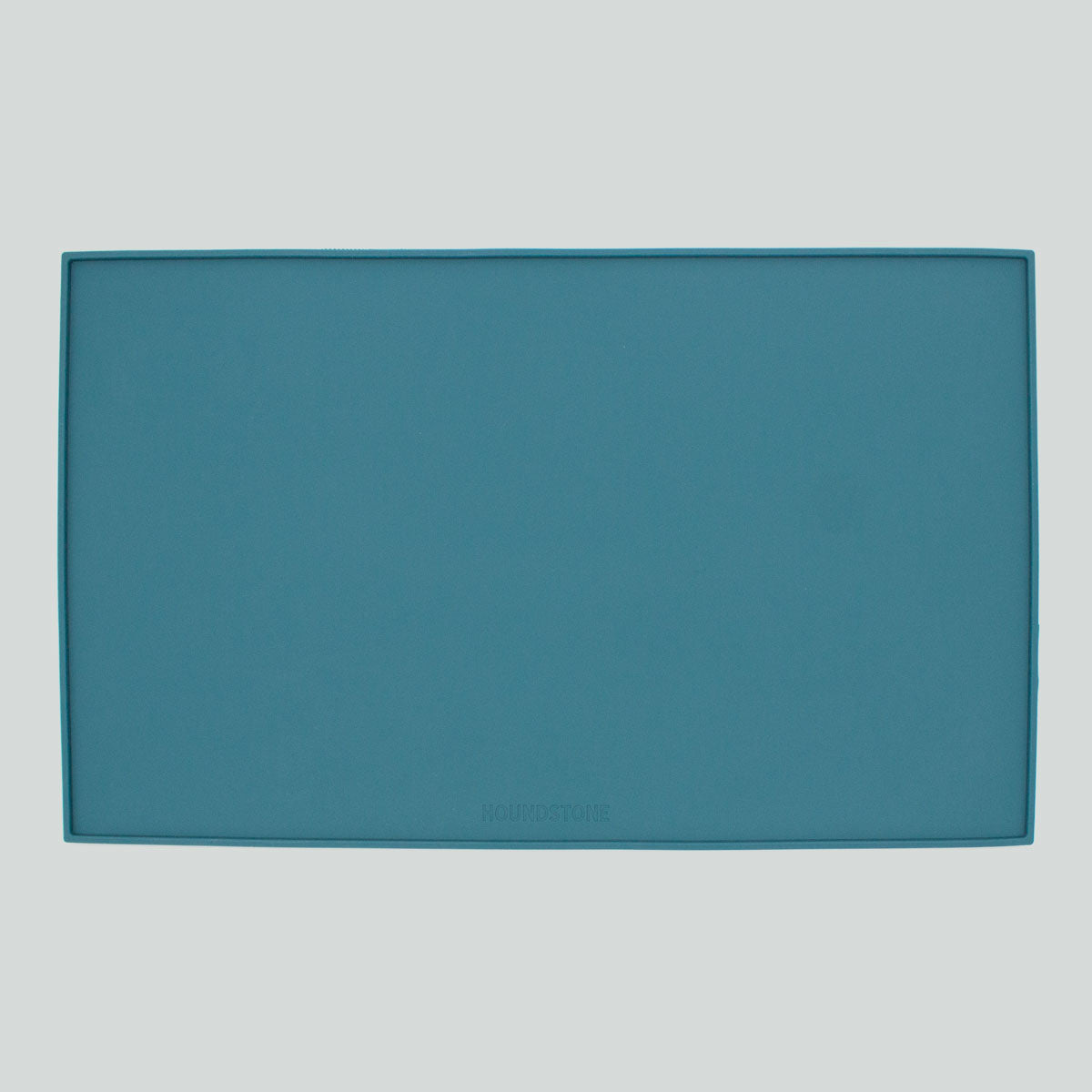houndstone silicone pet food mat in caribbean sea