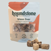 Bison Liver Freeze-Dried Dog Treats 2 oz Bag - All-Natural & Ethically Sourced, Made in USA