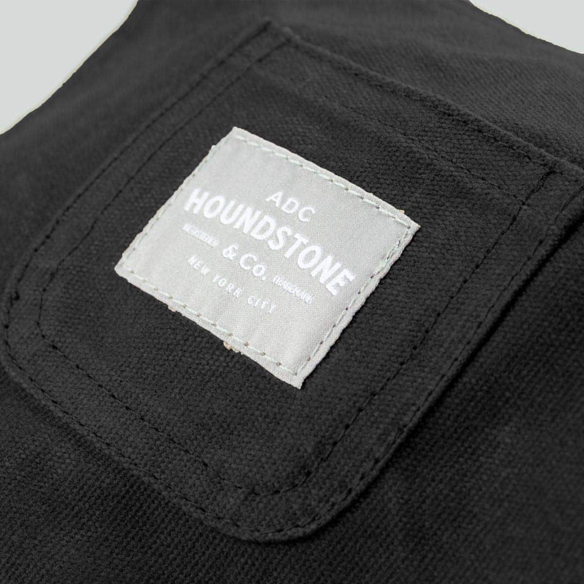 Waxed Canvas Dog Jacket Black Houndstone ADC Houndstone & Co.