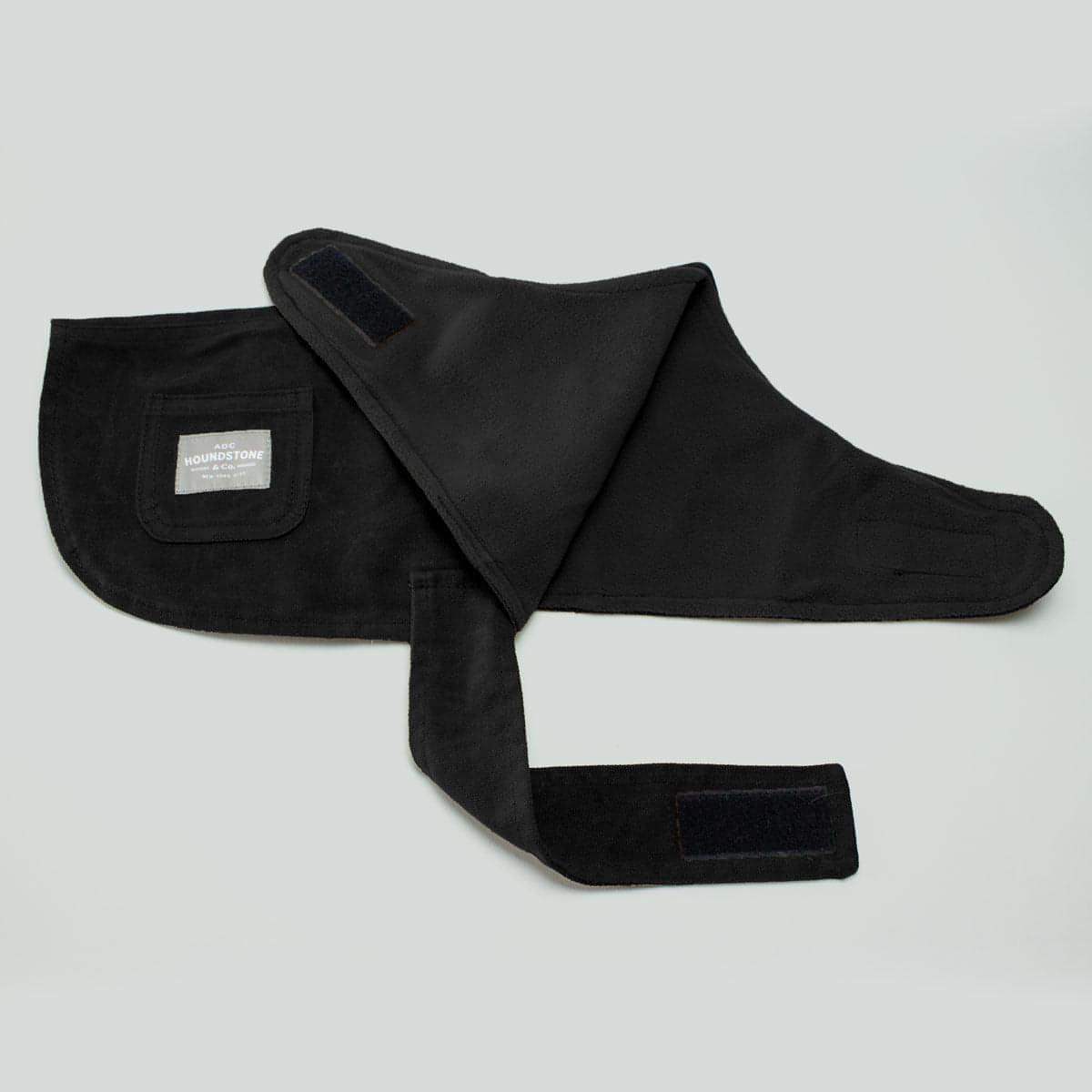 Waxed Canvas Dog Jacket Black Houndstone ADC Houndstone & Co.